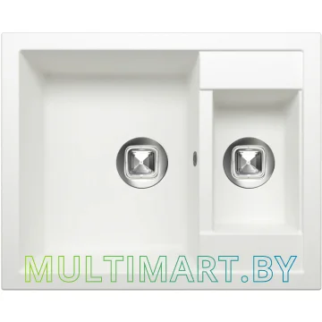 Кухонная мойка Tolero R-109 (белый)